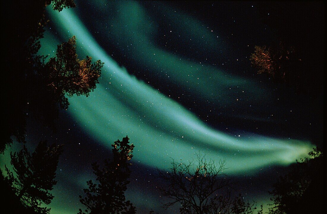 Nordlichter, Aurora Borealis, Skandinavien