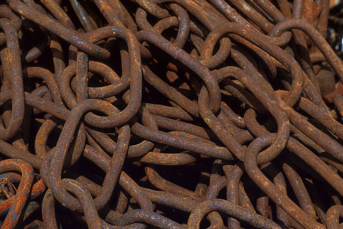 rusty chain