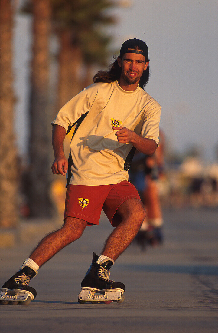 Rollerblading, Venice Beach, Los Angeles Kalifornien, USA