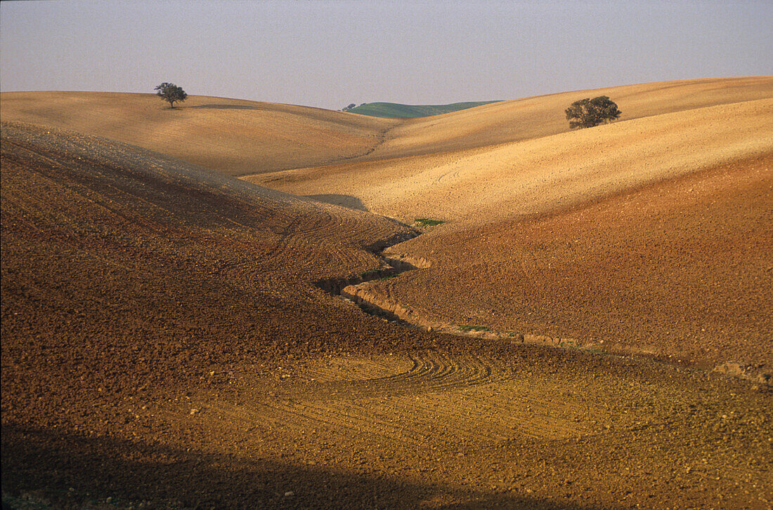 Sierra de Lijan Andalusien, Spanien