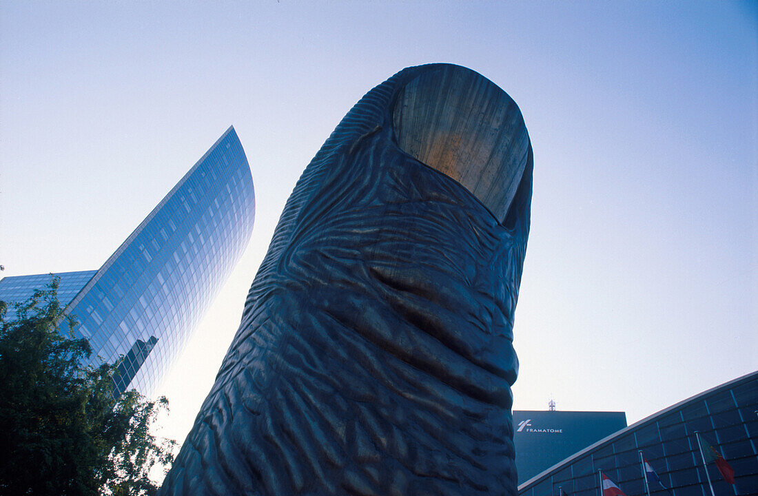 Skulptur, La Défense Paris, Frankreich