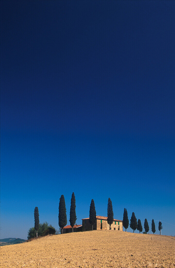 Landschaft bei Pienza, Toskana, Italien