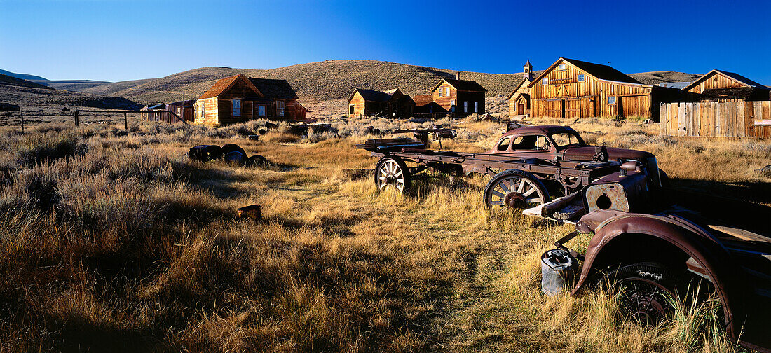 Ghost town, Bodie State Historic Park, California, USA
