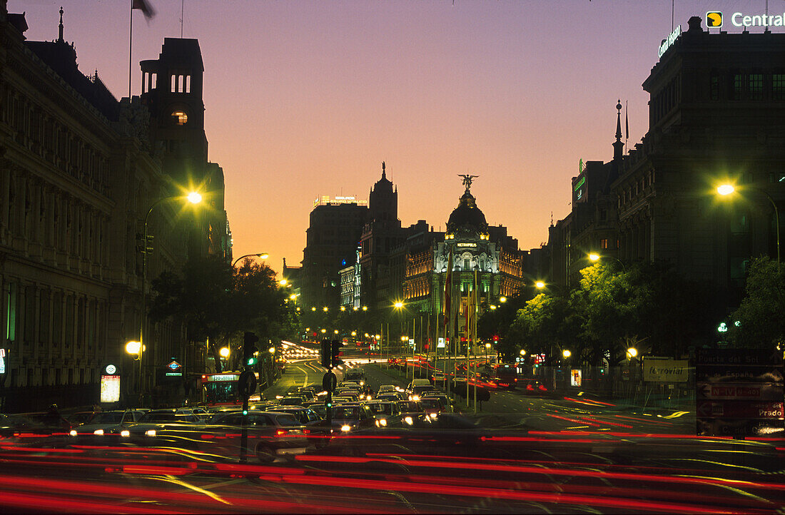 Plaza de las Cibiles Madrid, Spanien