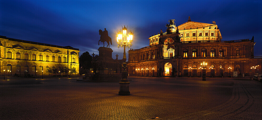 Semper Oper, Dresden Sachsen, Deutschland