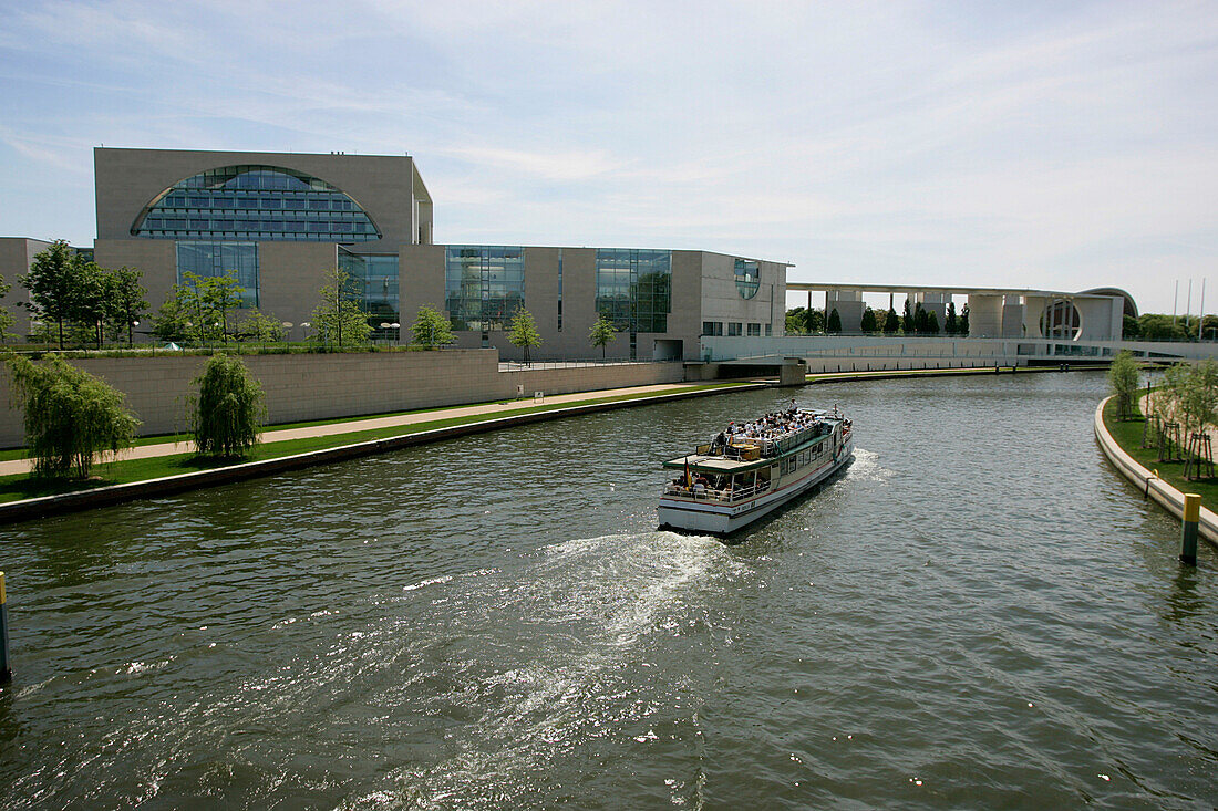 Bundeskanzleramt, Regierungsviertel, Berlin, Deutschland