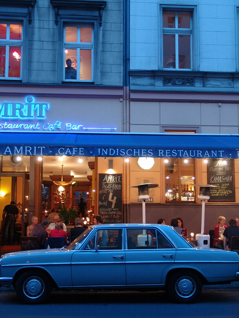 Indisches Restaurant Amrit, Oranienstrasse, Berlin, Deutschland