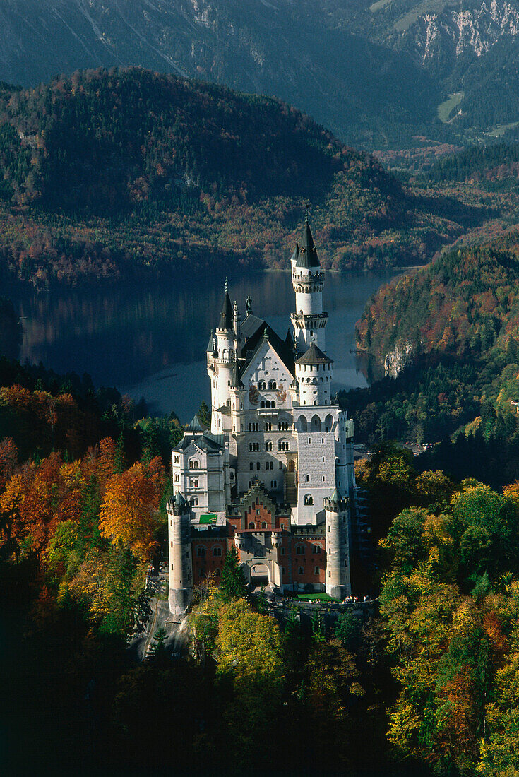 Schloss Neuschwanstein, Bayern, Deutschland