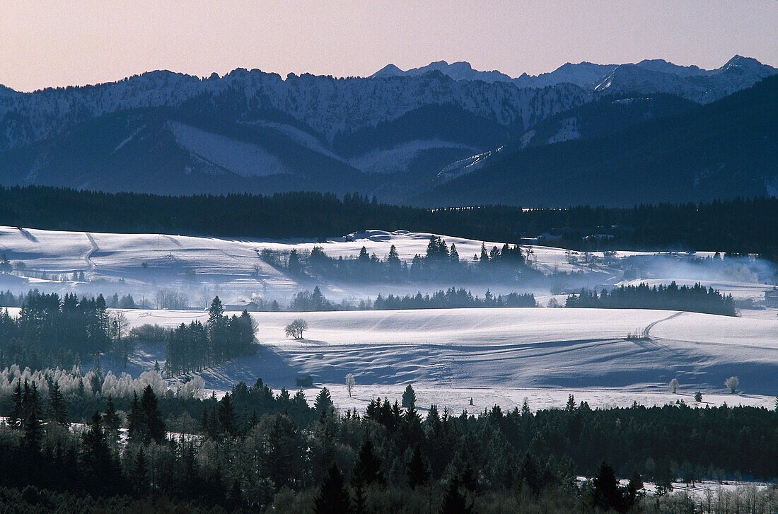 Typical Landscape, Upper Bavaria Germany