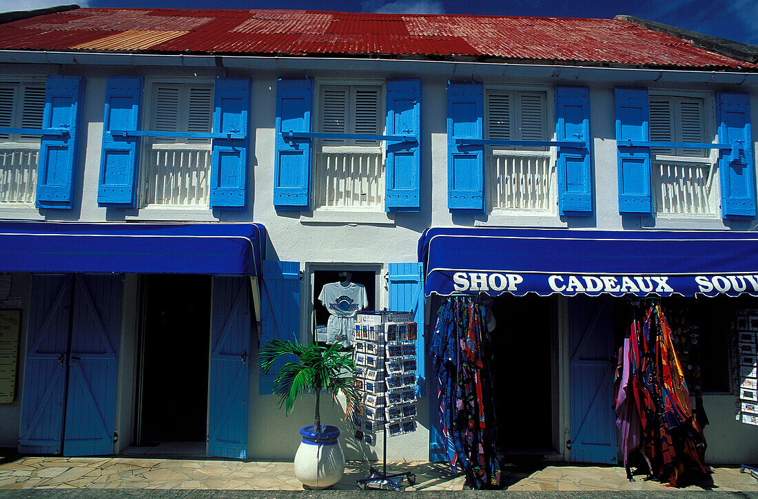 Shop, Iles de Saintes, Guadeloupe Caribbean, America