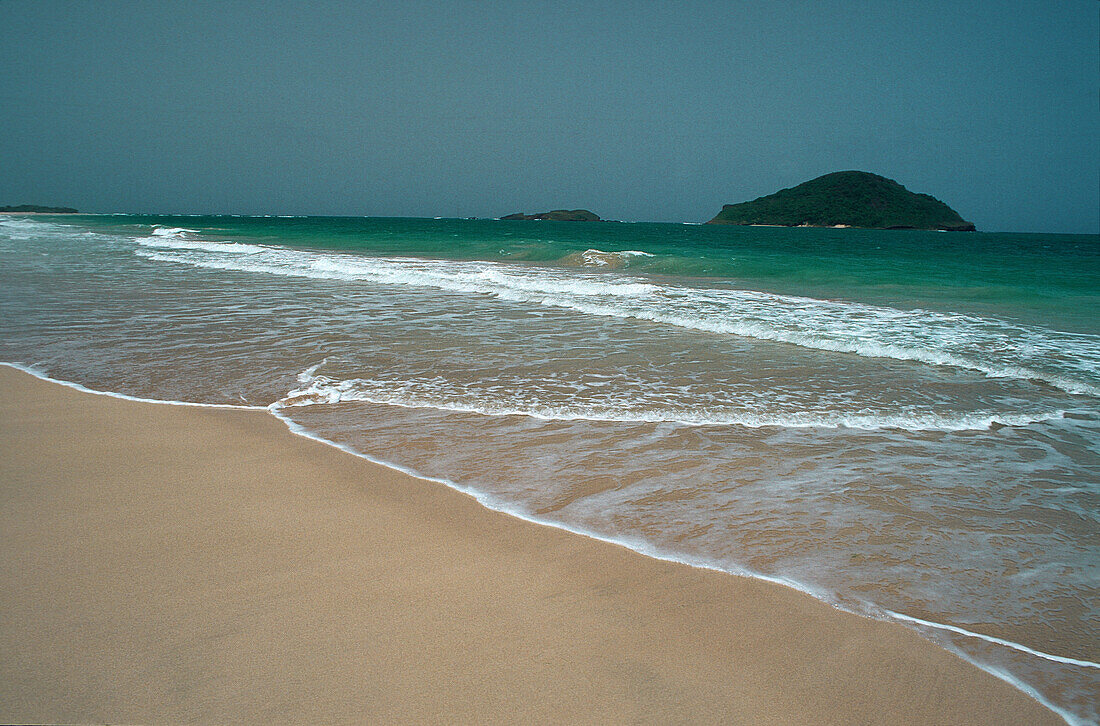 Strand bei Pigeon Isl., St. Lucia, Karibik