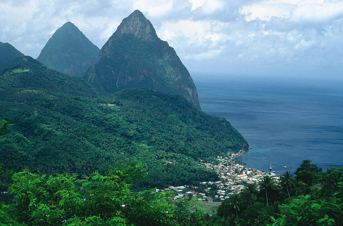 Pitons, St. Lucia, Caribbean