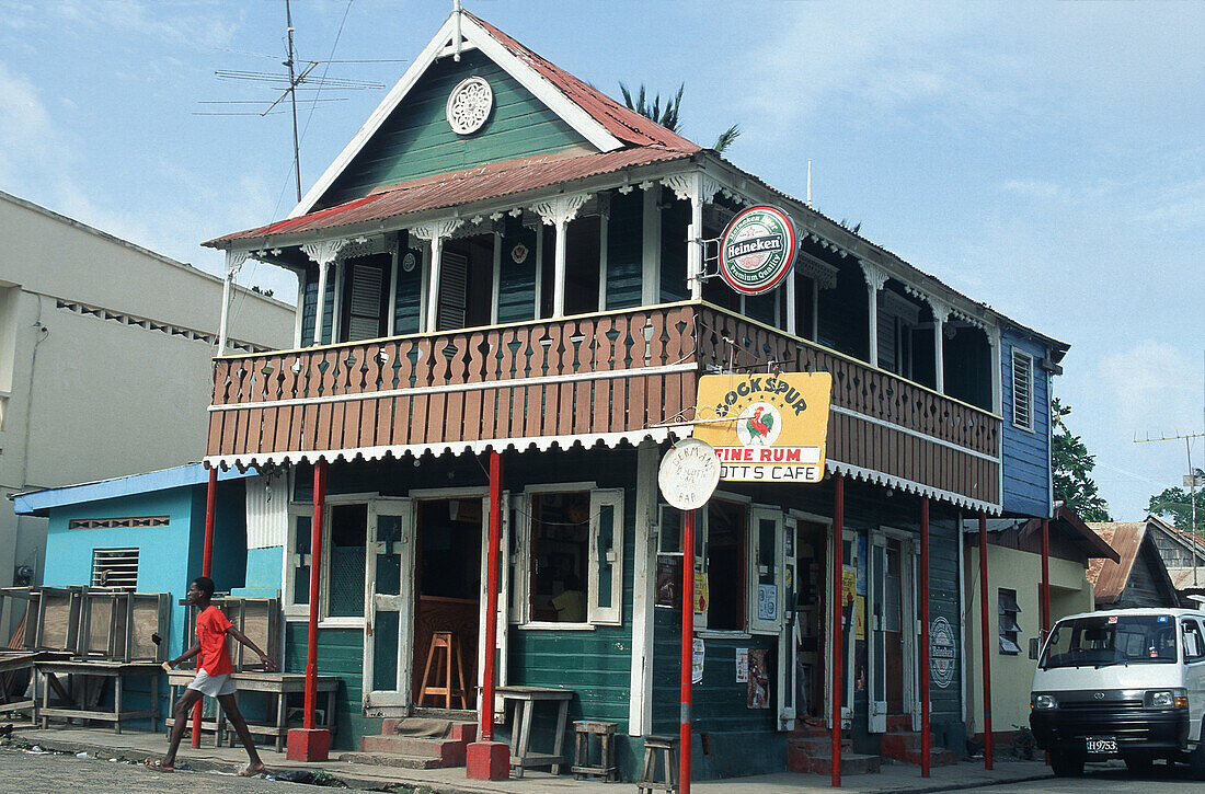 Bar in Castries, St. Lucia, Caribbean