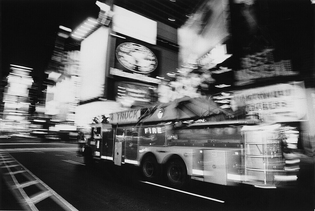 Feuerwehr, Times Square, New York City, USA