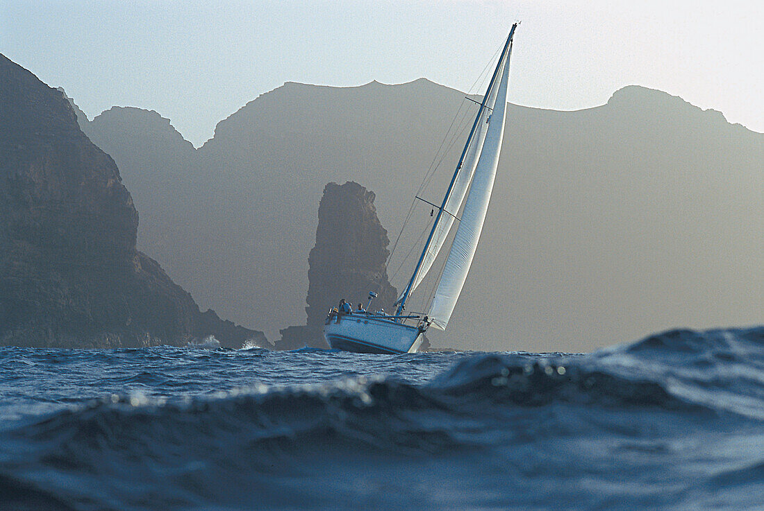 Ocean sailing in Sao Vincente, Cape Verde