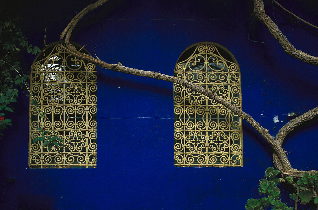Botanischer Garten Majorelle, Yves Saint Laurent Haus Marrakech, Marokko