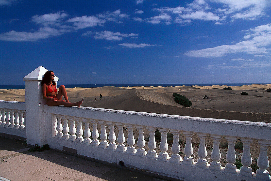 Playa del Ingles, Maspalomas Gran Canaria, Canary Islands, Spain