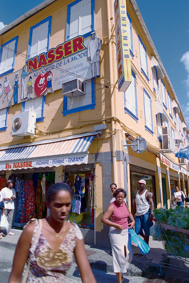 Streetlife, Fort De France, Martinique, Caribbean