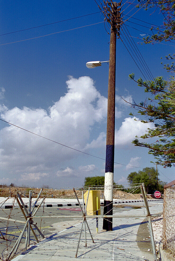 Border, Famagusta, UNO Bufferzone, Cyprus