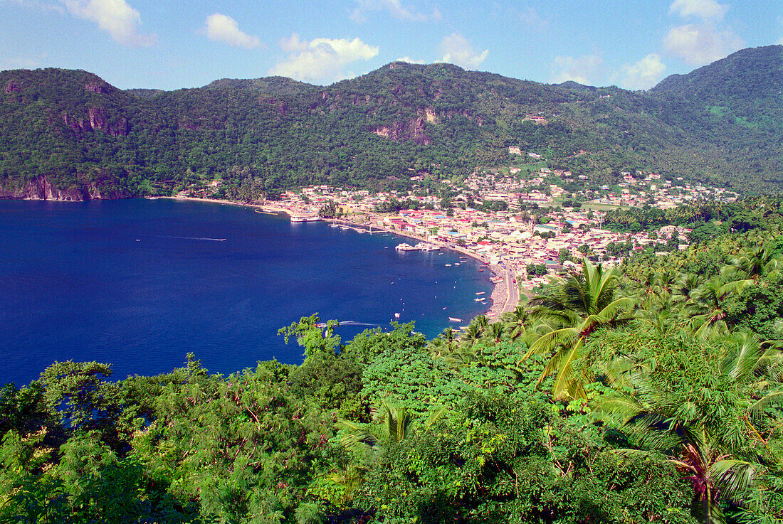 Bay of Soufriere, St. Lucia, Caribbean