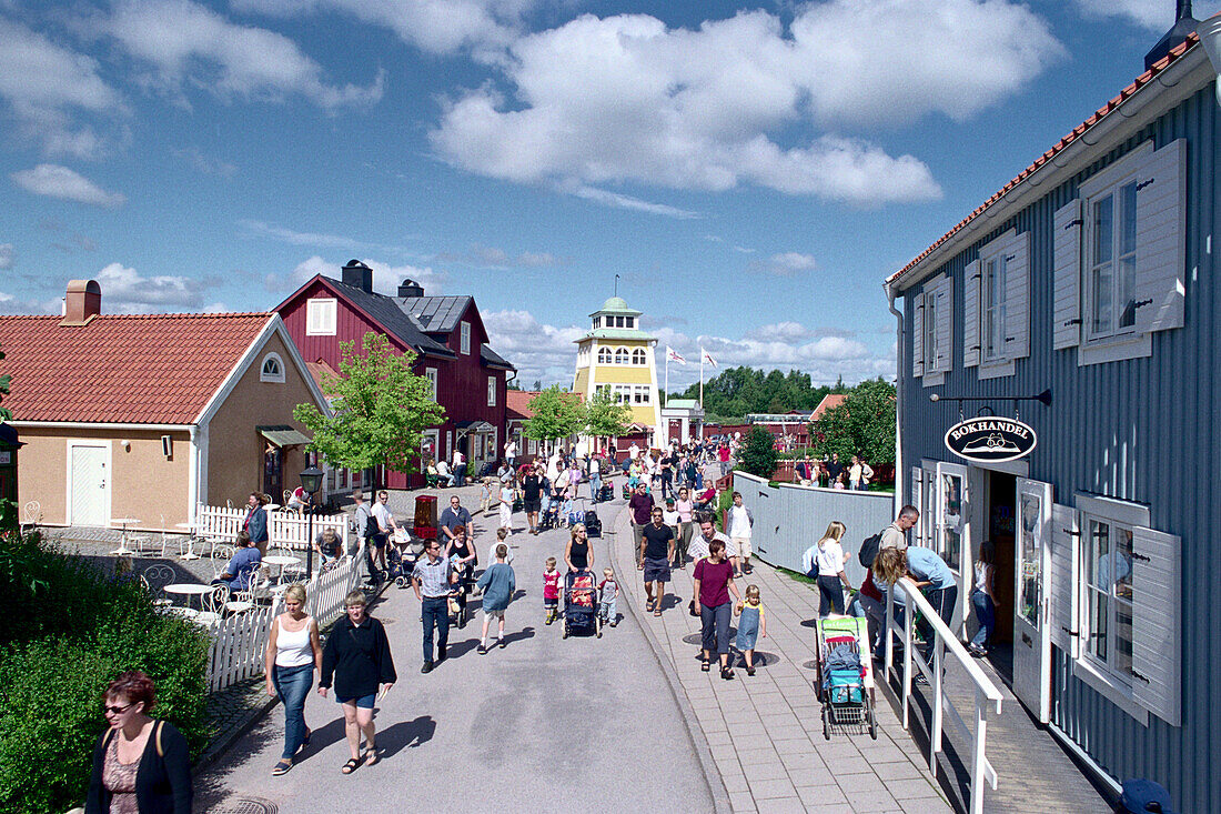 Krachmacherstrasse', Astrid Lindgrens World, Vimmerby, Smaland Sweden