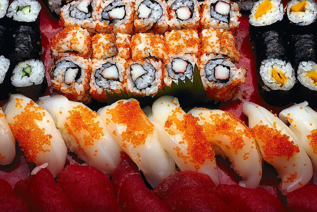 Sushi, Nahaufnahme
