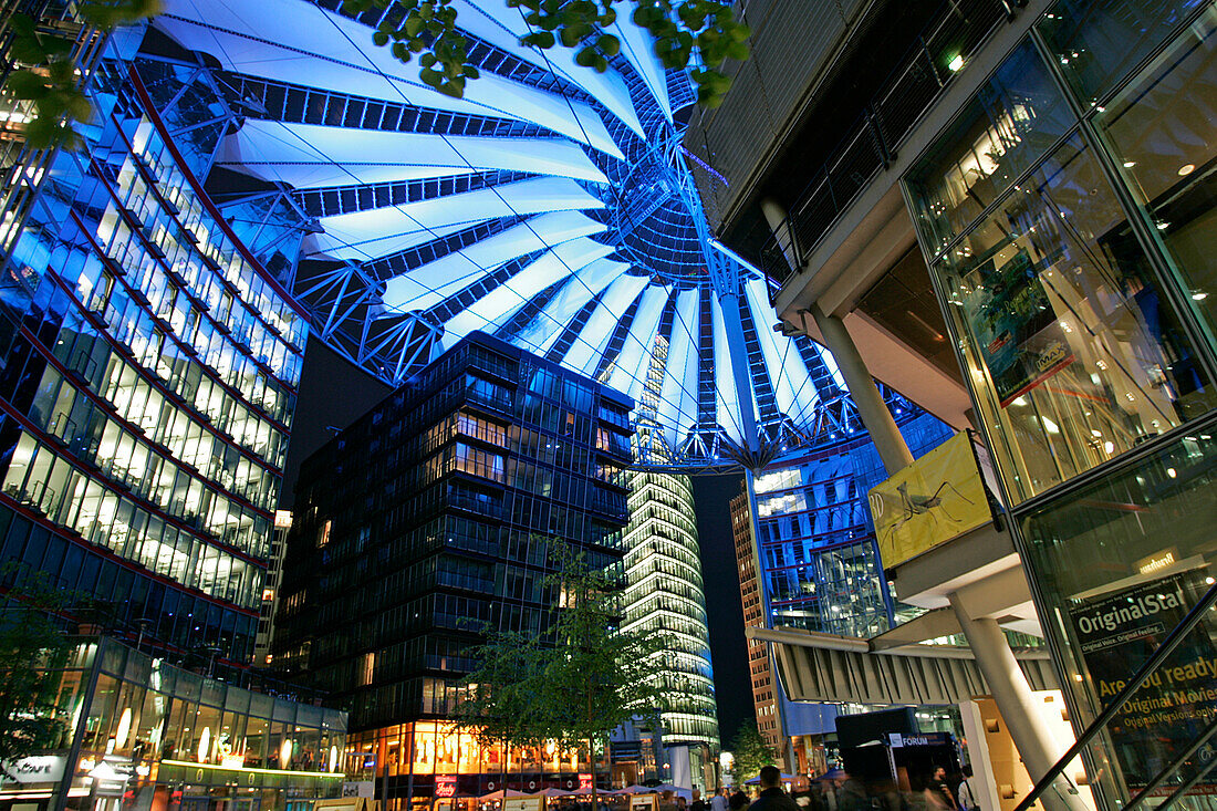 Berlin, Potsdamer Platz-Sony Center