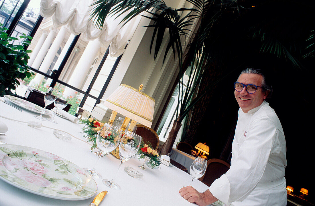 Gerard Boyer, Restaurant  Les Crayéres  Reims, Frankreich