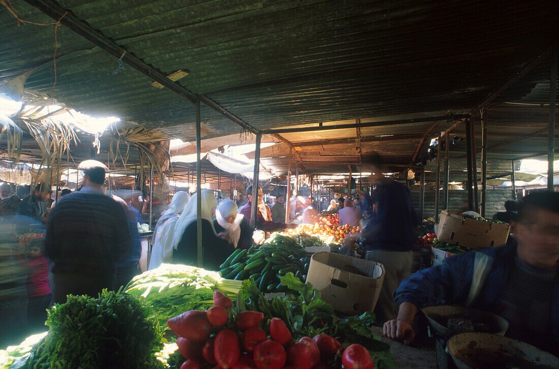 Gemuesemarkt, Latakia Syrien
