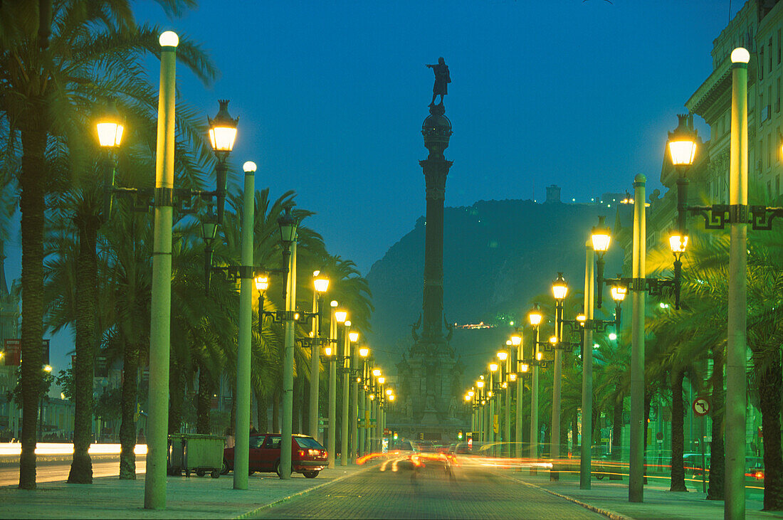 Kolumbusdenkmal Barcelona, Spanien