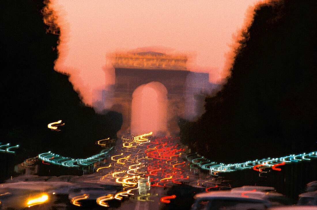 Champs Elysées, Paris Frankreich