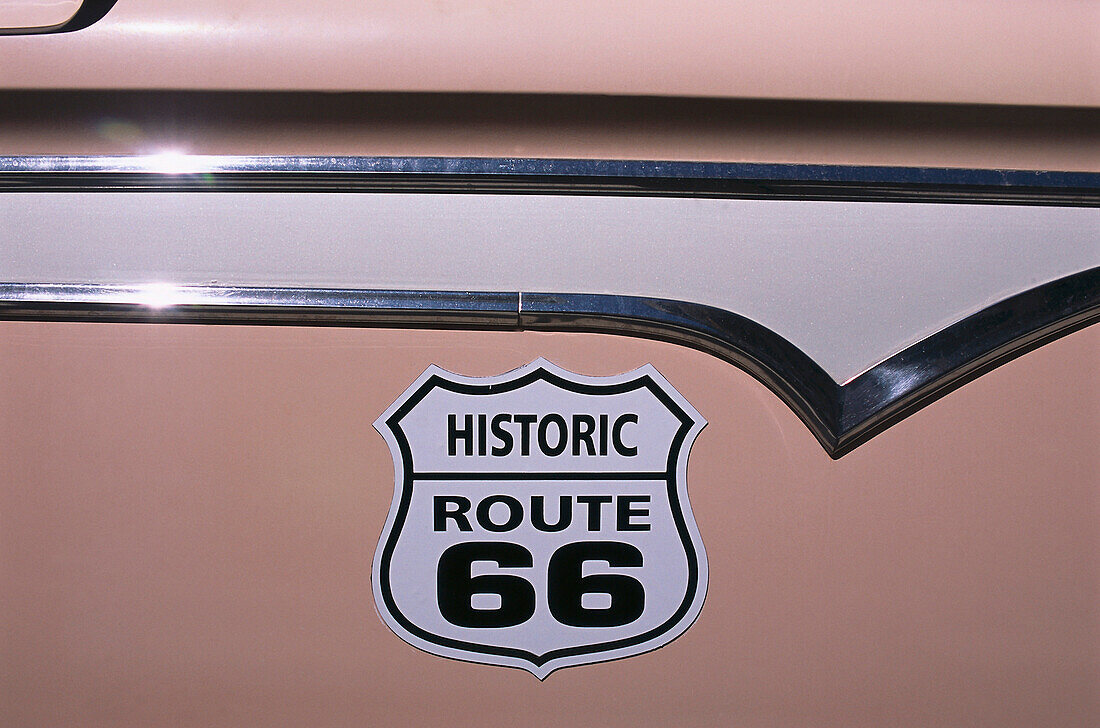 Detail, Car, Route 66, Arizona USA