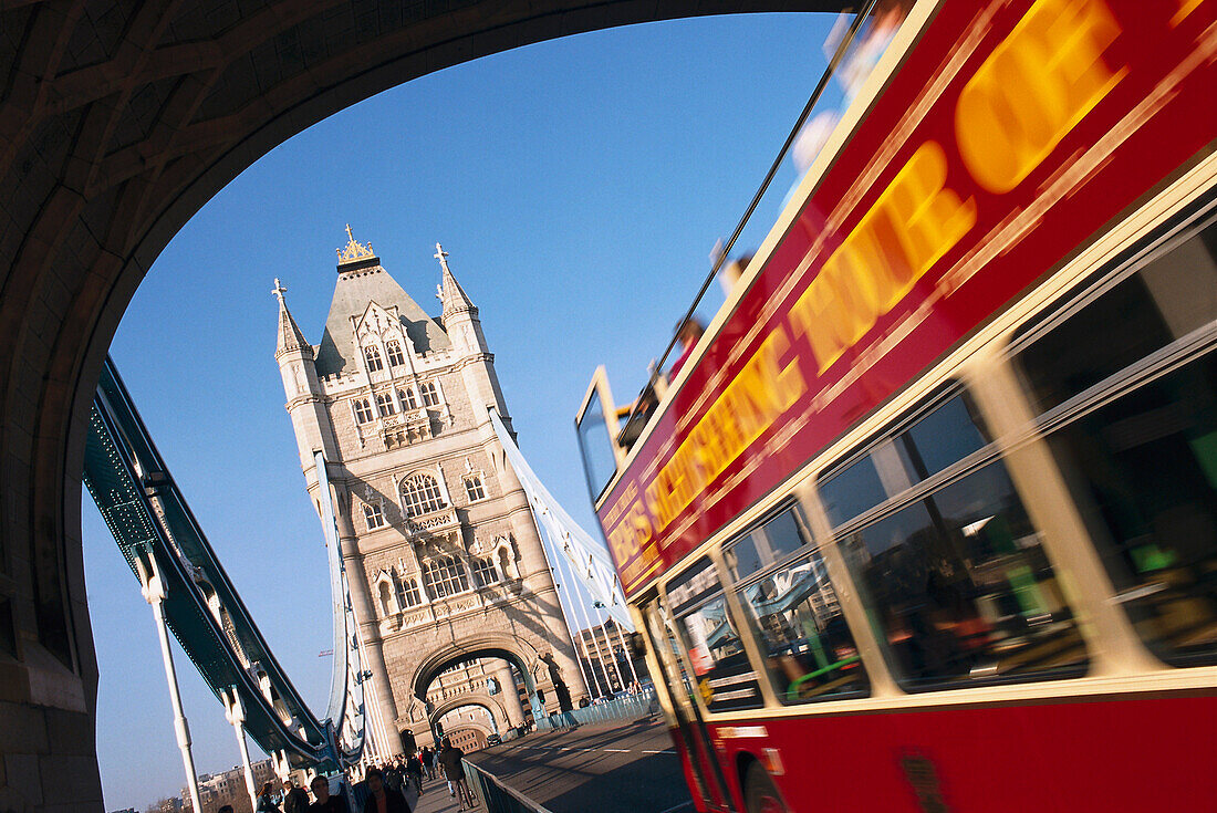 City tours, Tower Bridge, London, England, Great Britain