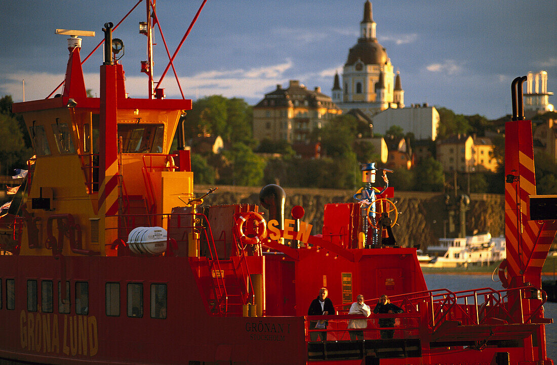 Grona Lund Ferry, Djurgarden, Djurgården, Stockholm, Schweden