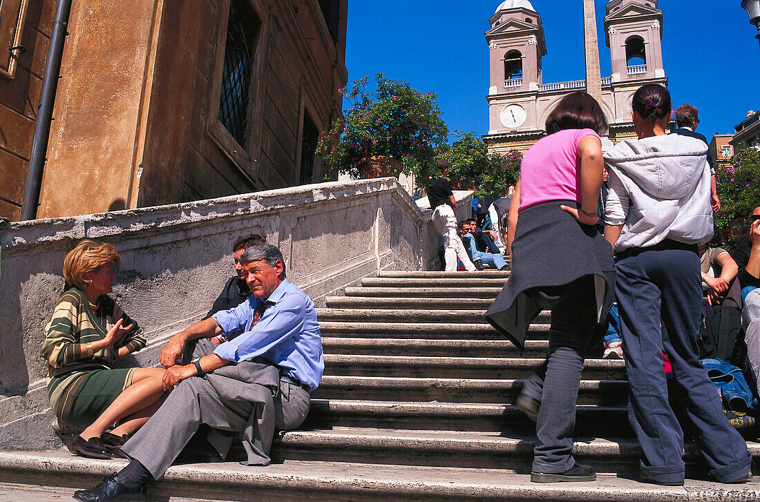 Spanish Steps, Rome, Lazio Italy