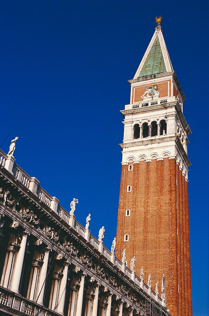 Markusturm, Campanile di San Marco, Venedig, Venetien, Italien