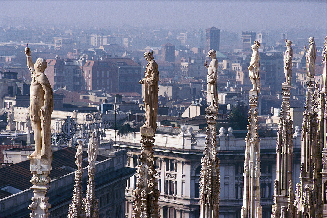 Milan dome, Dom de Milan, Duomo di Santa Maria Nascente,  Milan, Lombardia, Italy