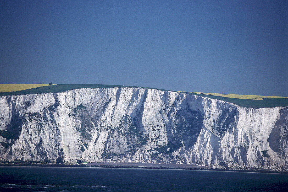 The white cliffs of Dover, Dover, Kent, South East England, England, Great Britain