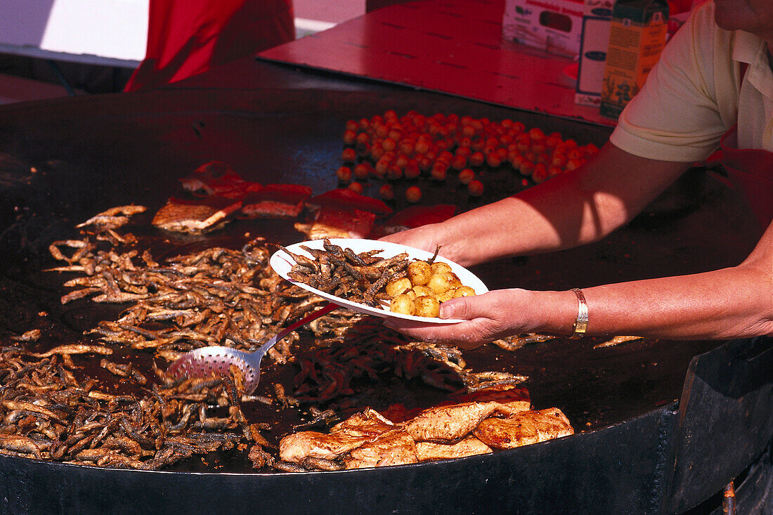 Fresh catch, Market Square, Helsinki Finland