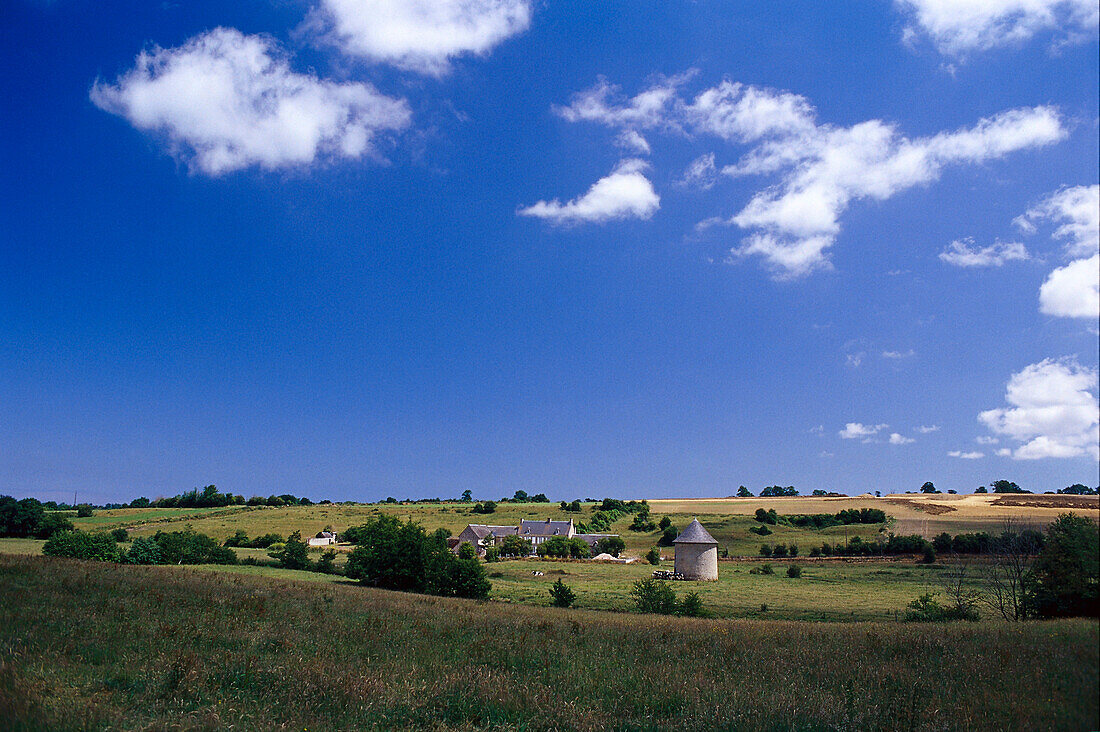 Bauernhof in der Normandie, Normandie, Frankreich