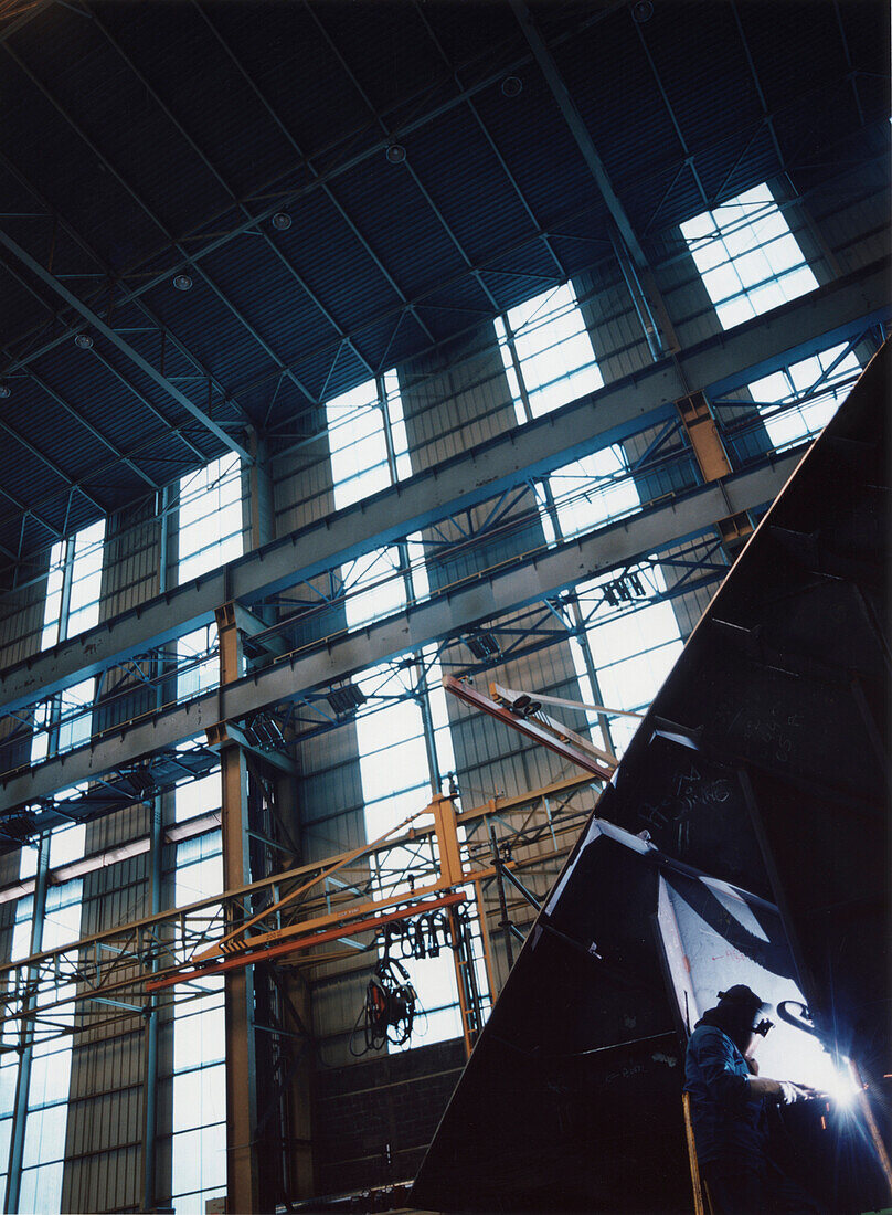 Queen Mary 2, Shipyard in Saint-Nazaire, France