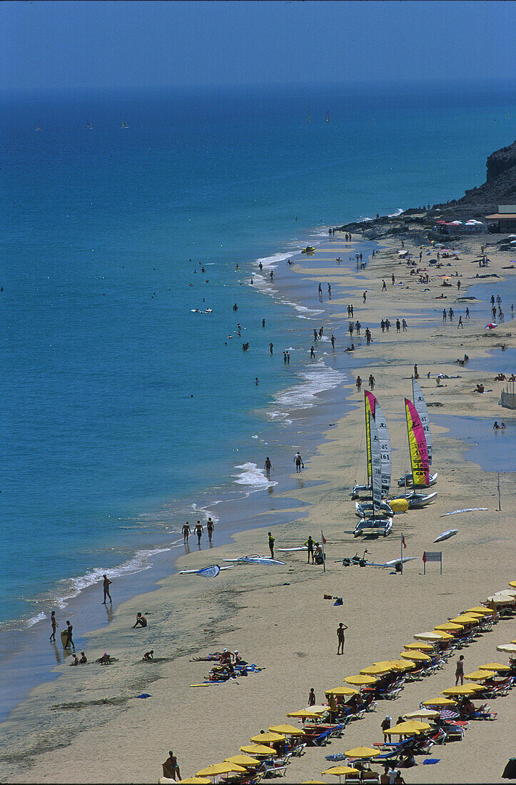 Playa de Esquinzo und Butihondo, Fuerteventura, Kanarische Inseln, Spanien