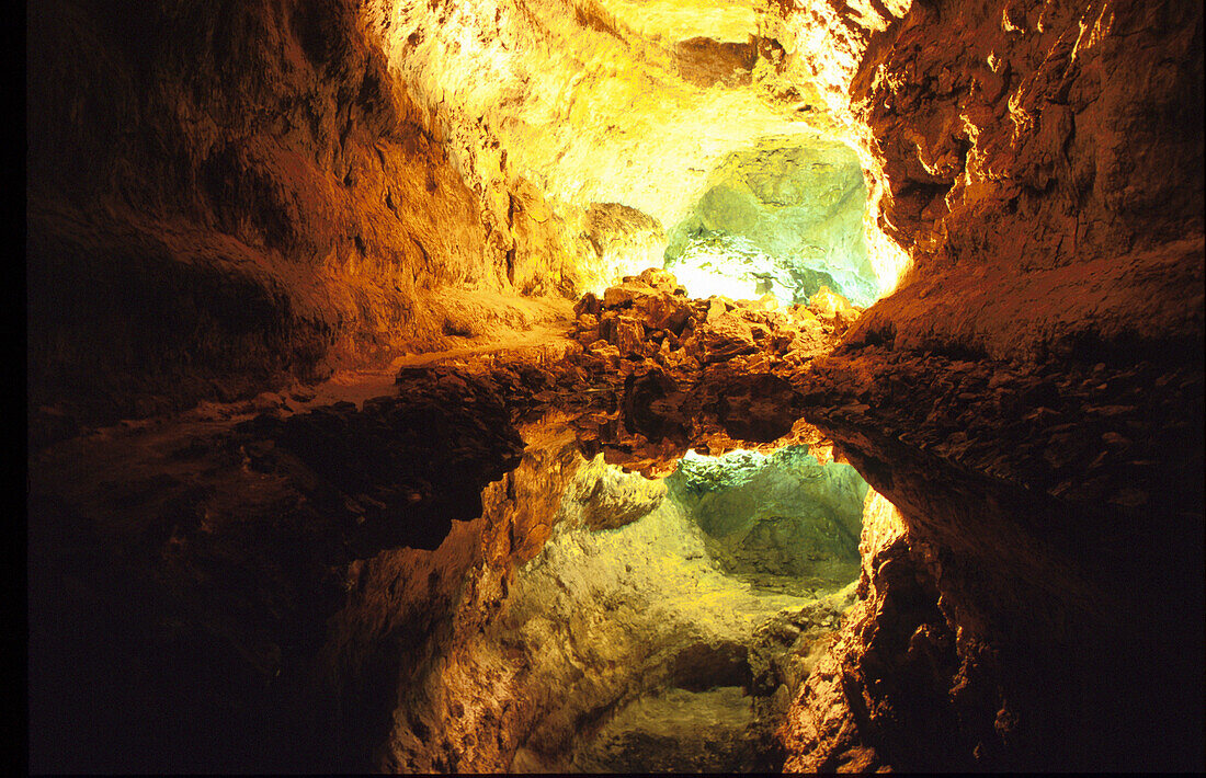 Cuevas Verde, Cesar Manrique, Lanzarote Kanarische Inseln, Spanien
