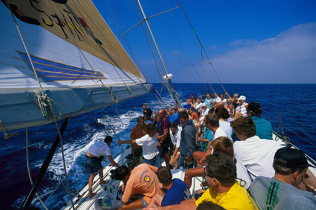 Sailing trip, Morro Jable, Fuerteventura Canary Isl., Spain