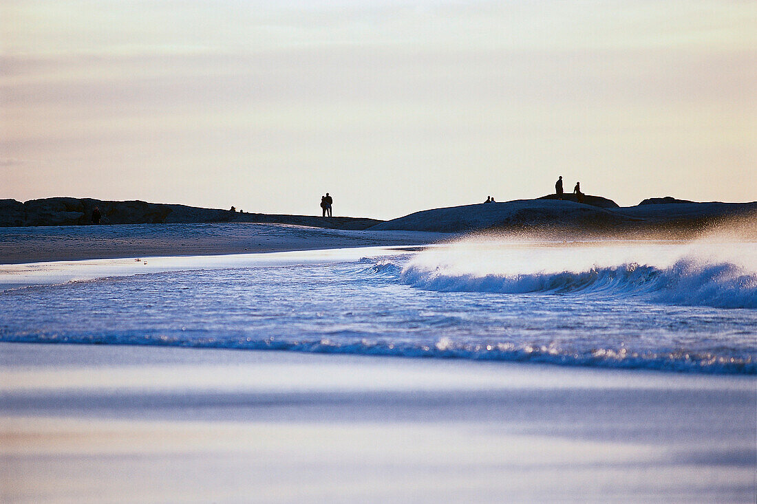 People on the beach, Camps Bay, Cape Town, South Africa