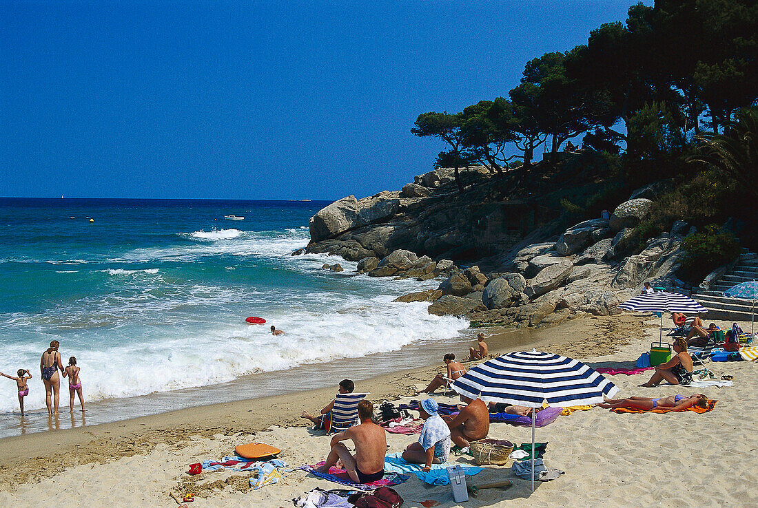 Beachlife, Tossa de Mar, Costa Brava, Catalonia Spain