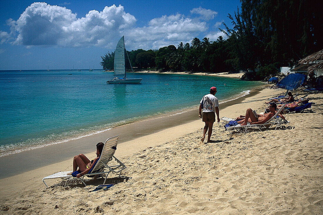 Beach, Holetown, Barbados, Carribean