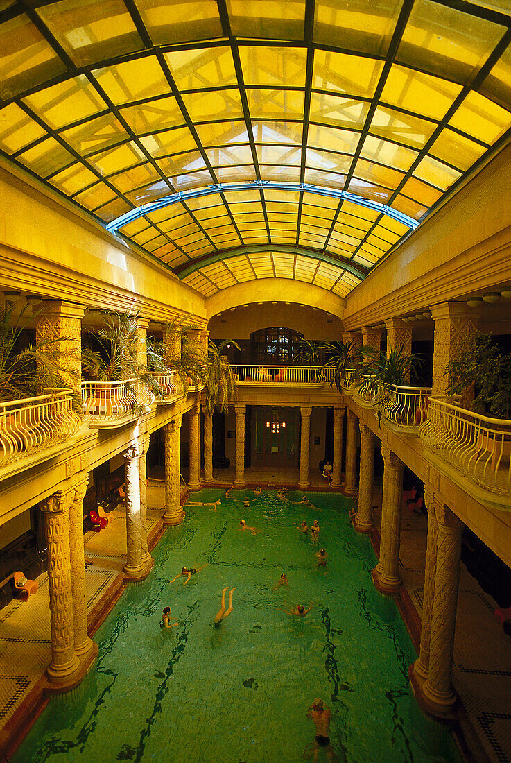 Gellert Baths, Budapest, Hungary