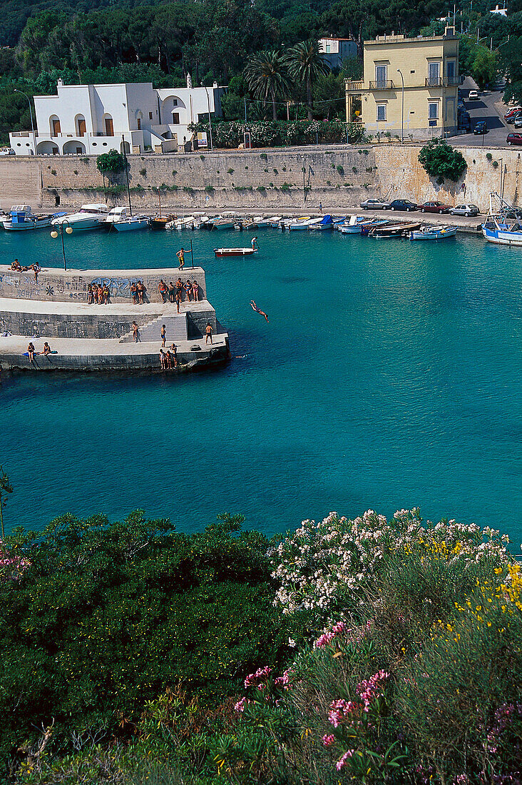 Harbour, Tricase, Provinz Salent Apulia, Italy