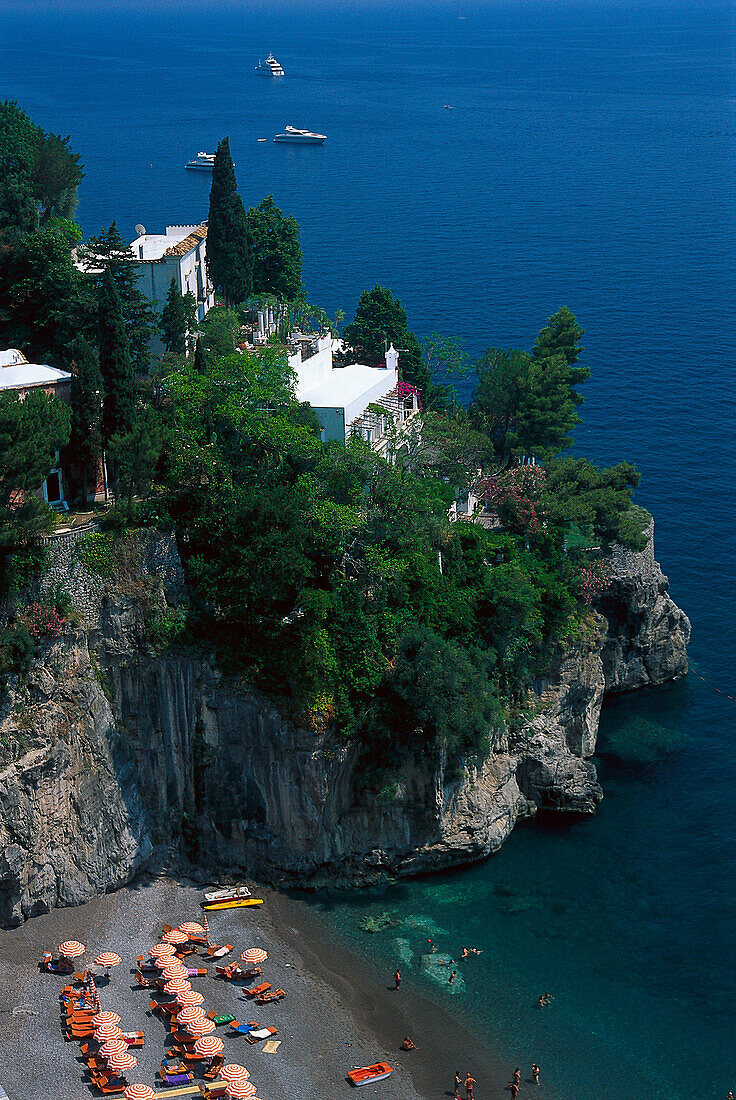 Bay near Positano, Amalficoast, Campagnia Italy